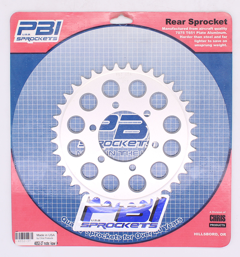 PBI Rear Sprocket Part Number - 50-4052 37 | eBay