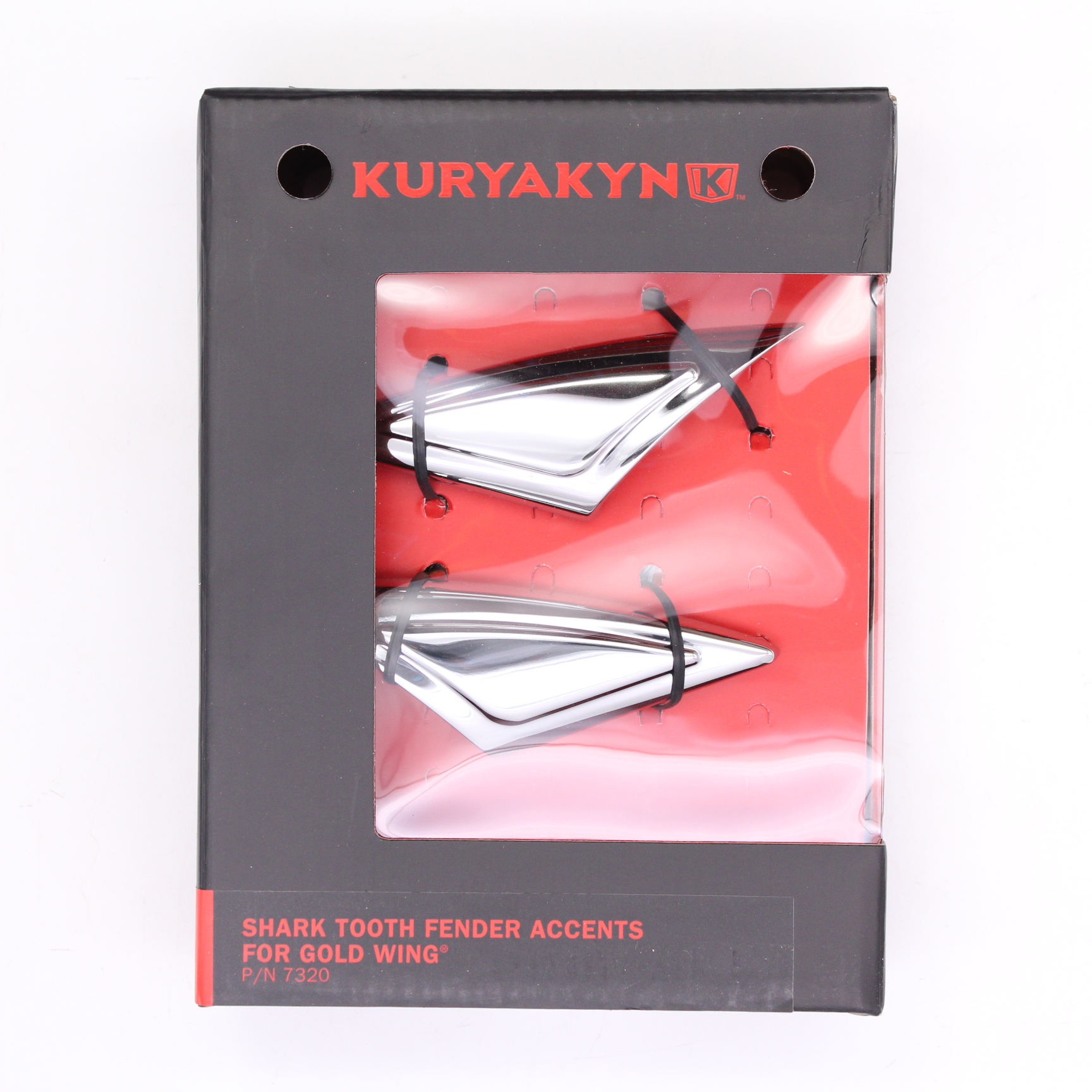 Kuryakyn Shark Tooth Front Fender Accent Part Number - 7320 | eBay