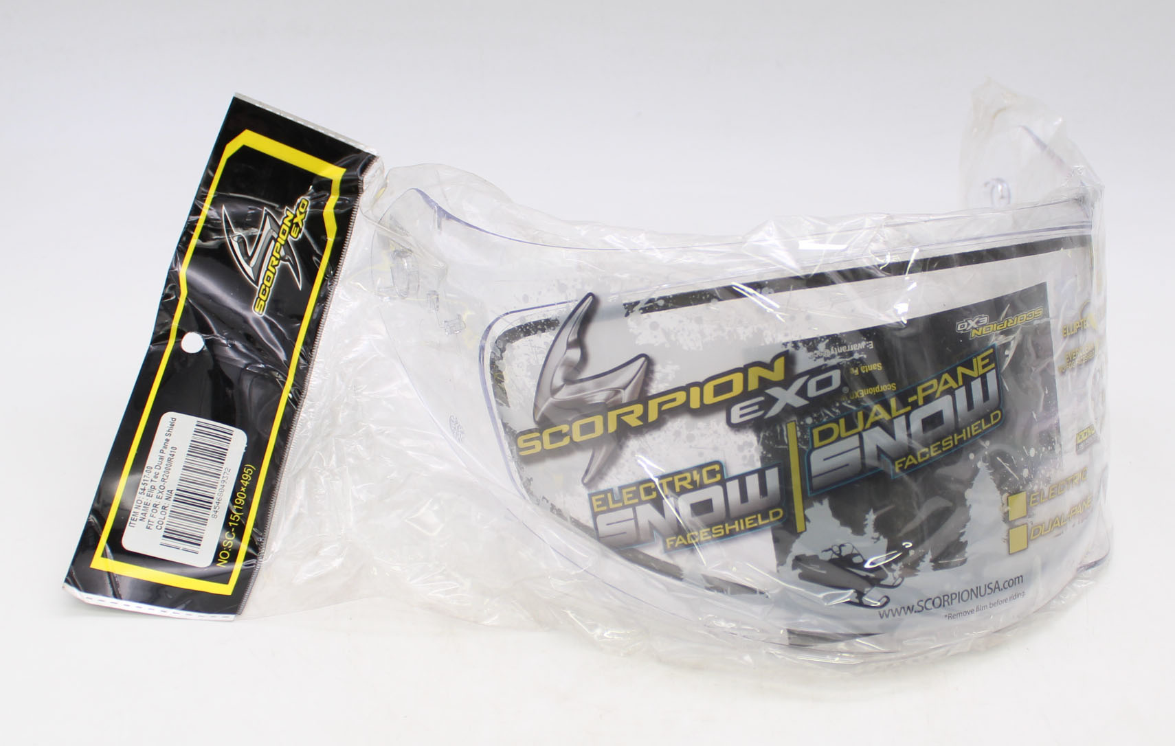 dual pane shield for scorpion exo 500 helmet EXO-AT960 Cold Weather Matte Black XS (Dual Pane) or simply toss the face coverings altogether Scorpion EXO AT960 Cold Weather