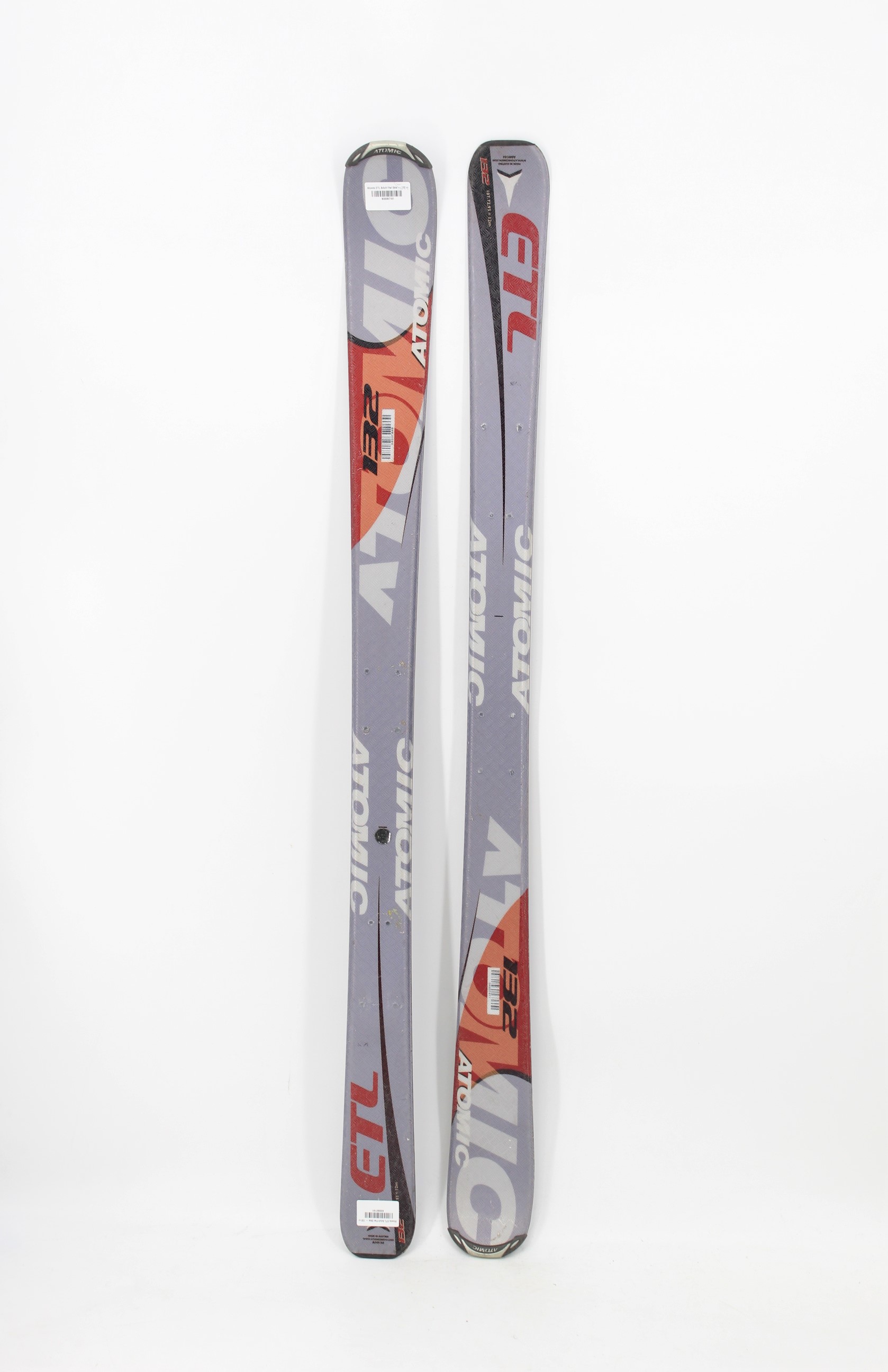 Atomic ETL Adult Flat Skis - 132 cm Used | eBay