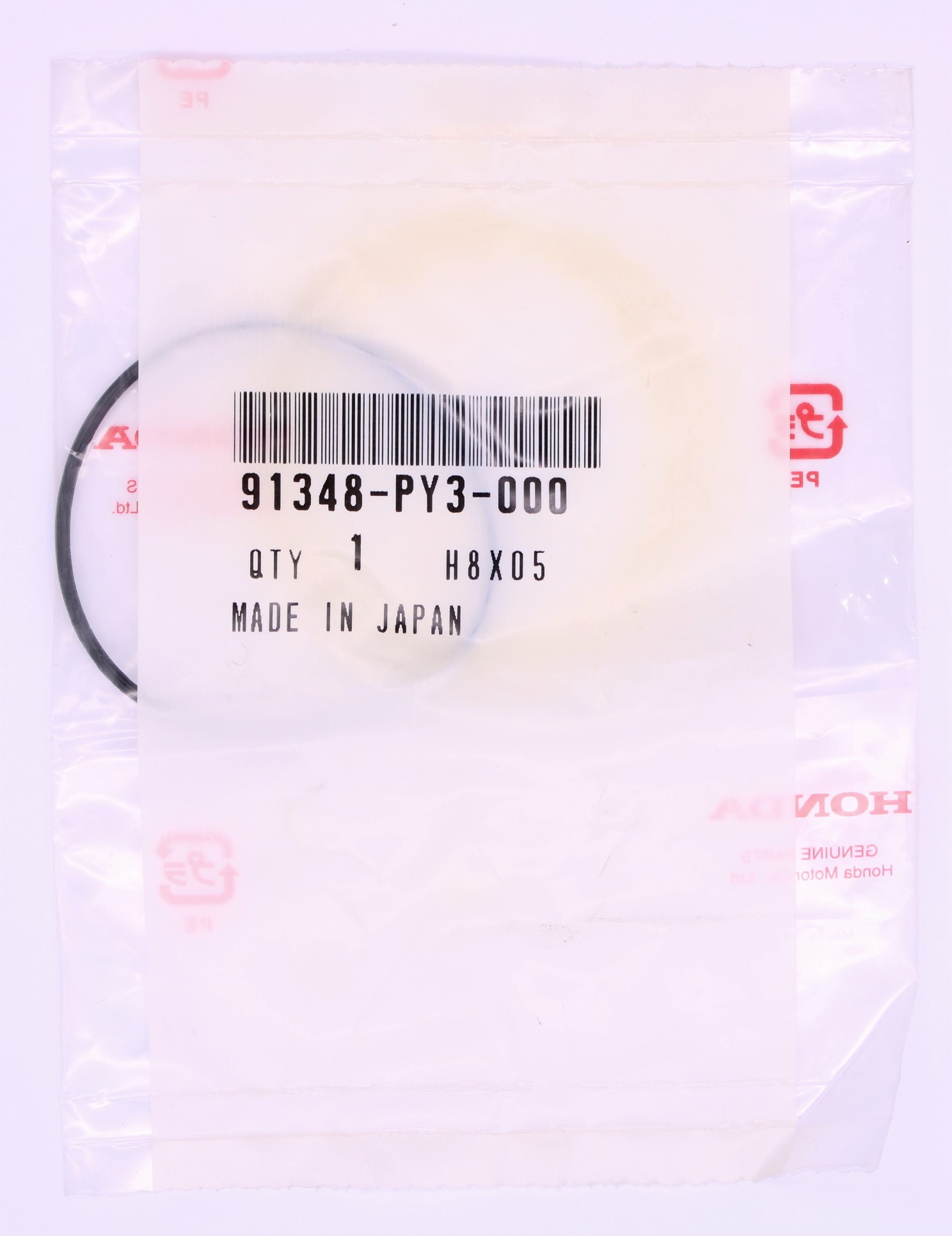 Honda O-Ring (54-0X1-9) Part Number - 91348-PY3-000 | eBay