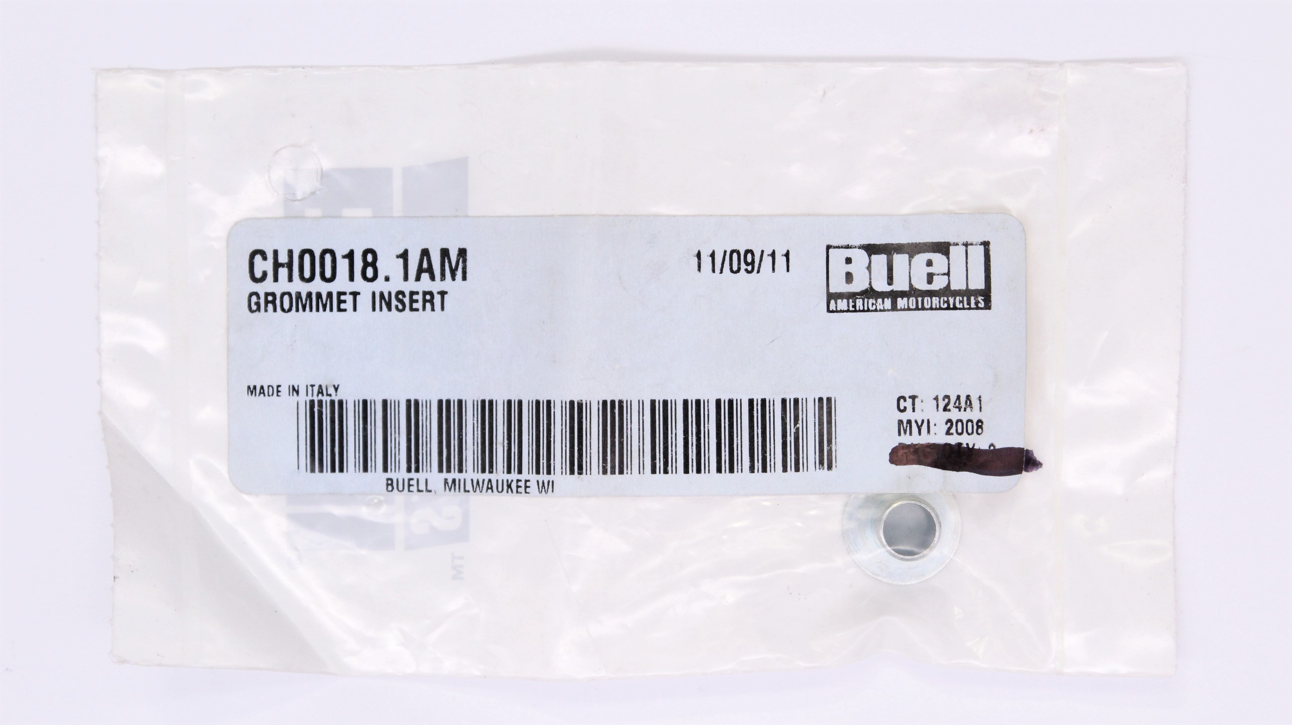 Genuine Buell Grommet Insert Part Number - CH0018.1AM | eBay