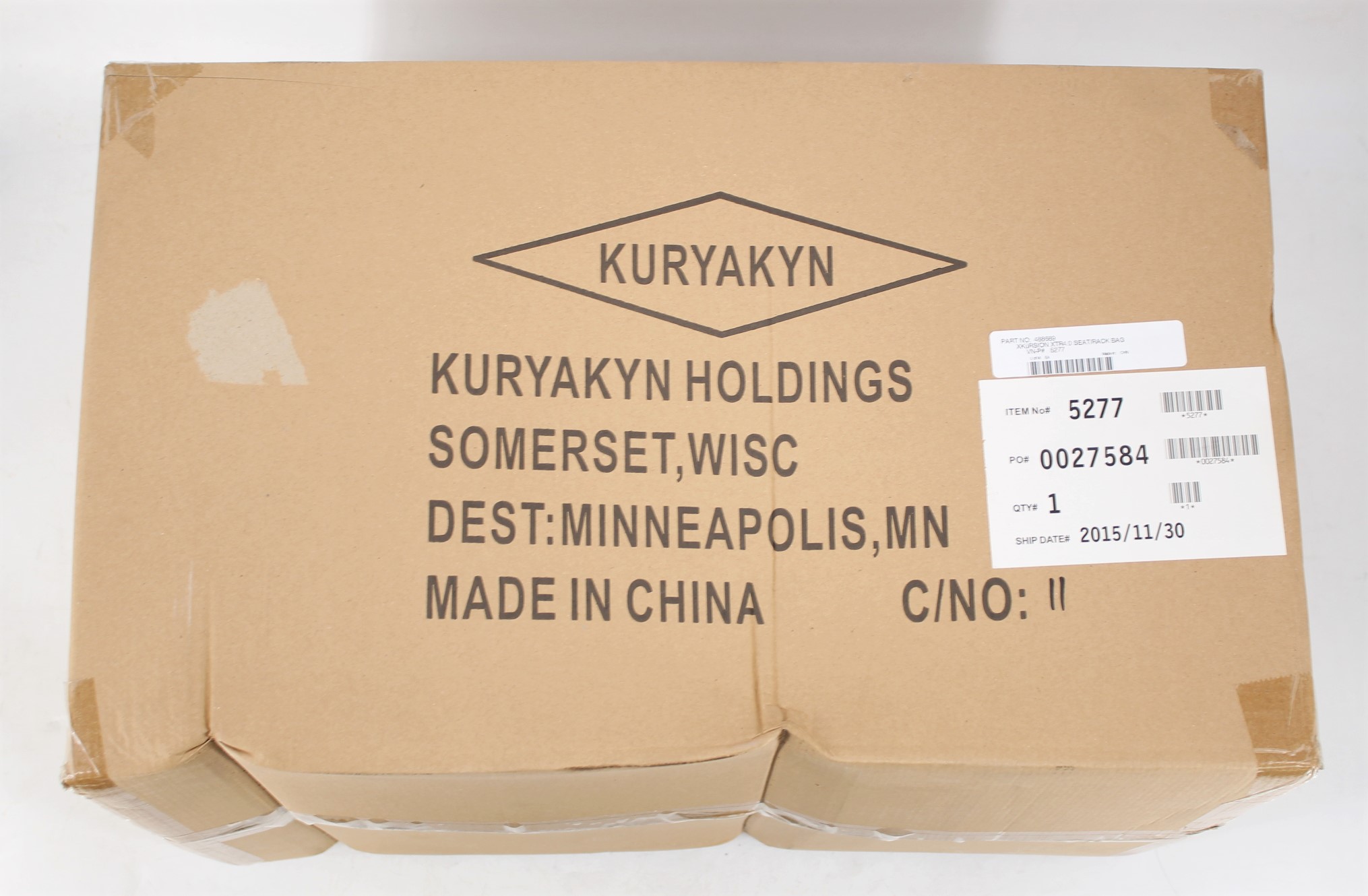 Kuryakyn Seat Rack Bag Xkursion Xtr4.0 Part Number - 5277 | eBay