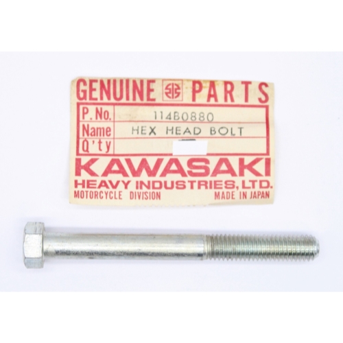 Kawasaki Hex Head Bolt 8x80 Part Number - 114B0880 | eBay