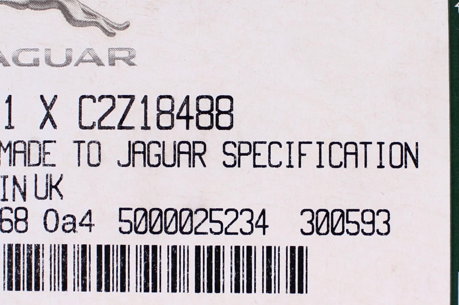 Genuine Jaguar Door Moulding Part Number - C2Z18488 | eBay