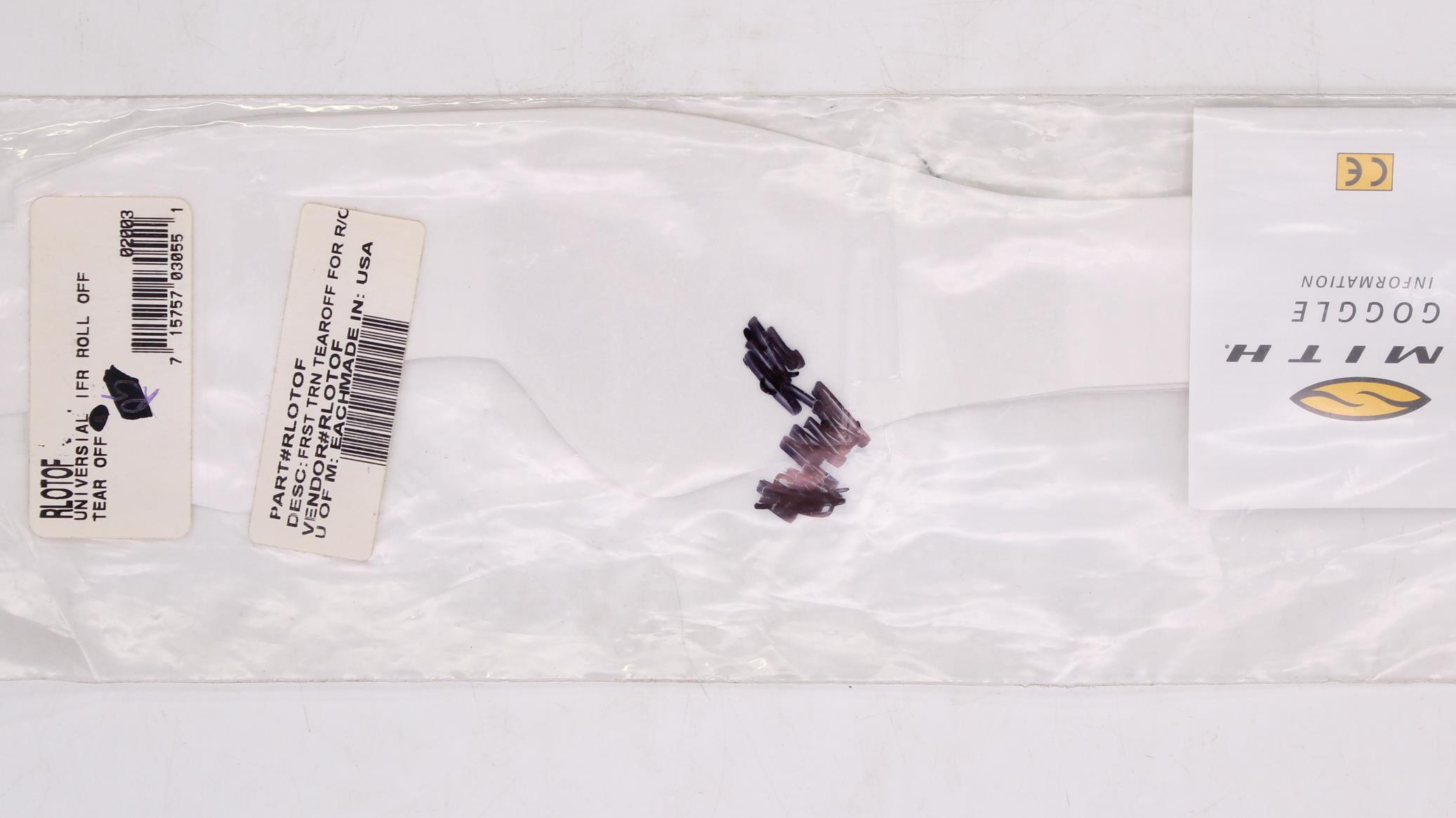 Smith First Turn Tear Off (Pack of 8) Part Number - RLOTOF | eBay