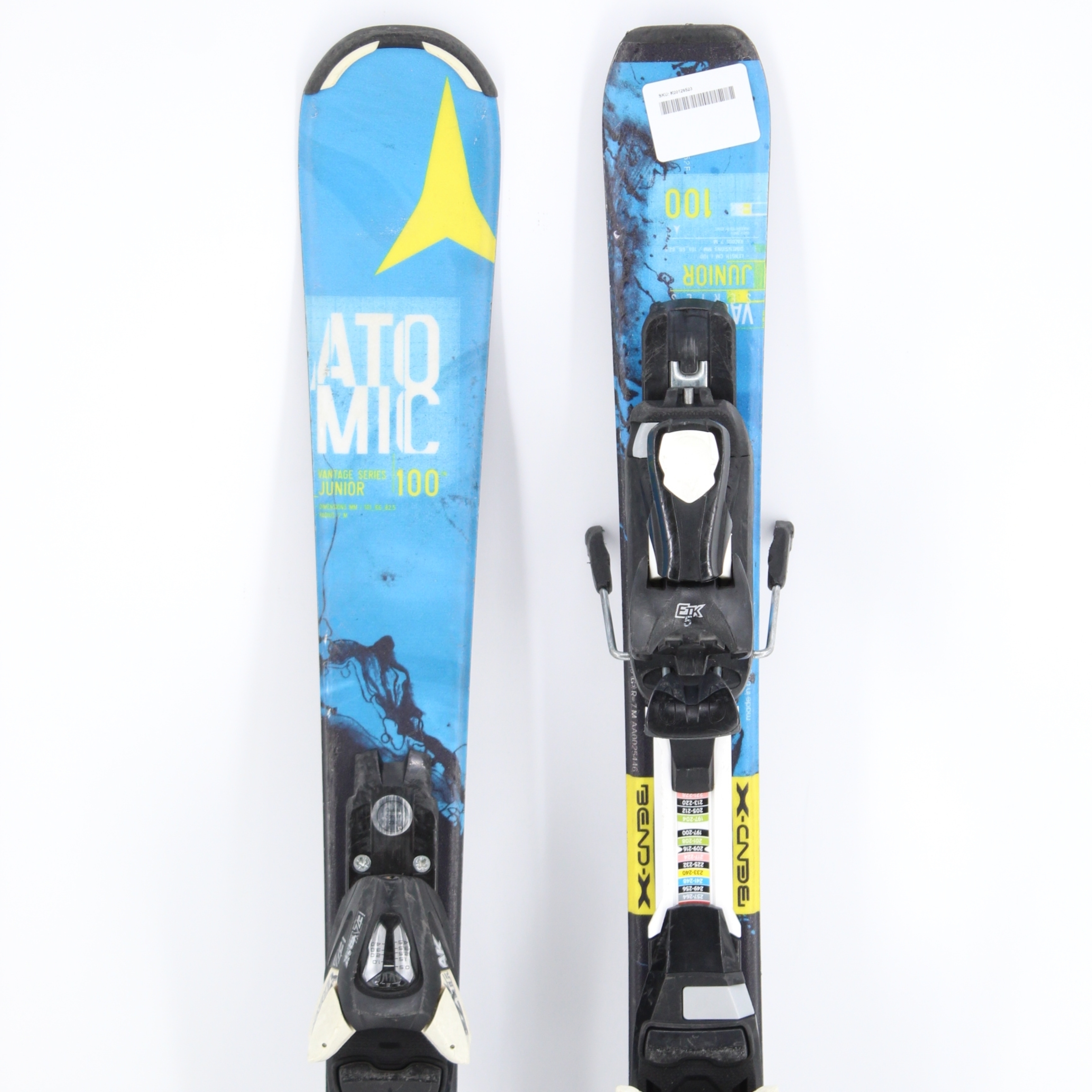 Atomic Vantage Jr Kids Skis with Bindings - 100 cm Used | eBay