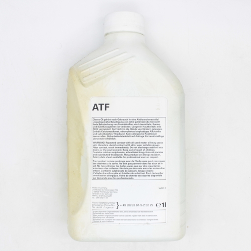 Volkswagen アウディATフルード 5本セット G 052 162 A2 Original VOLKSWAGEN Gear oils - G 052 162 A2 | myparto