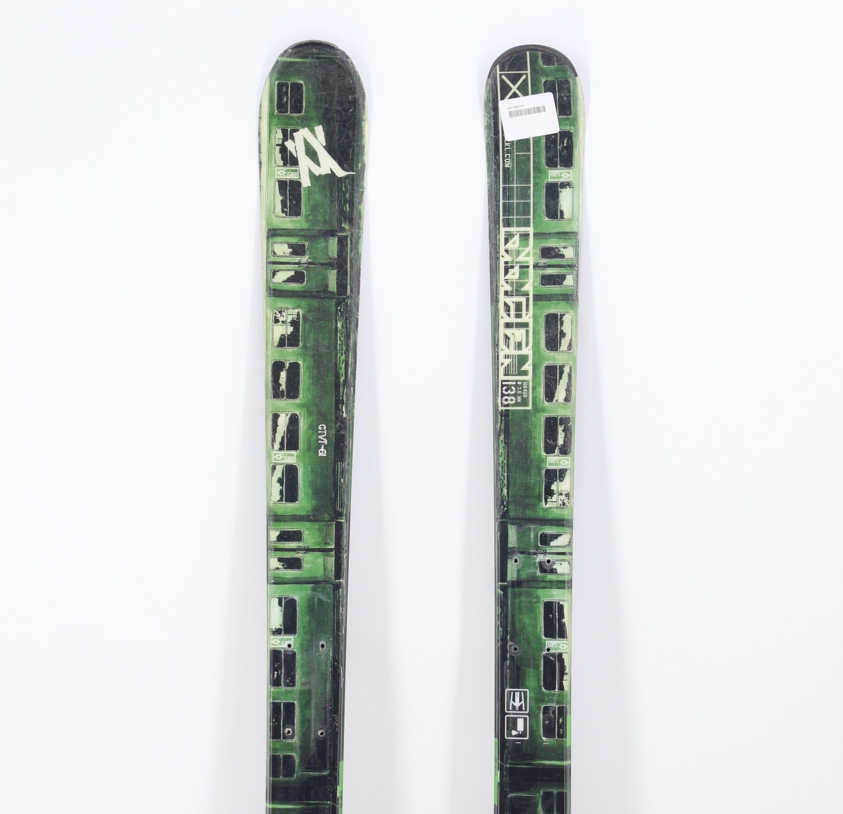 Volkl Dogen Twin Tip Flat Skis - 138 cm Used | eBay