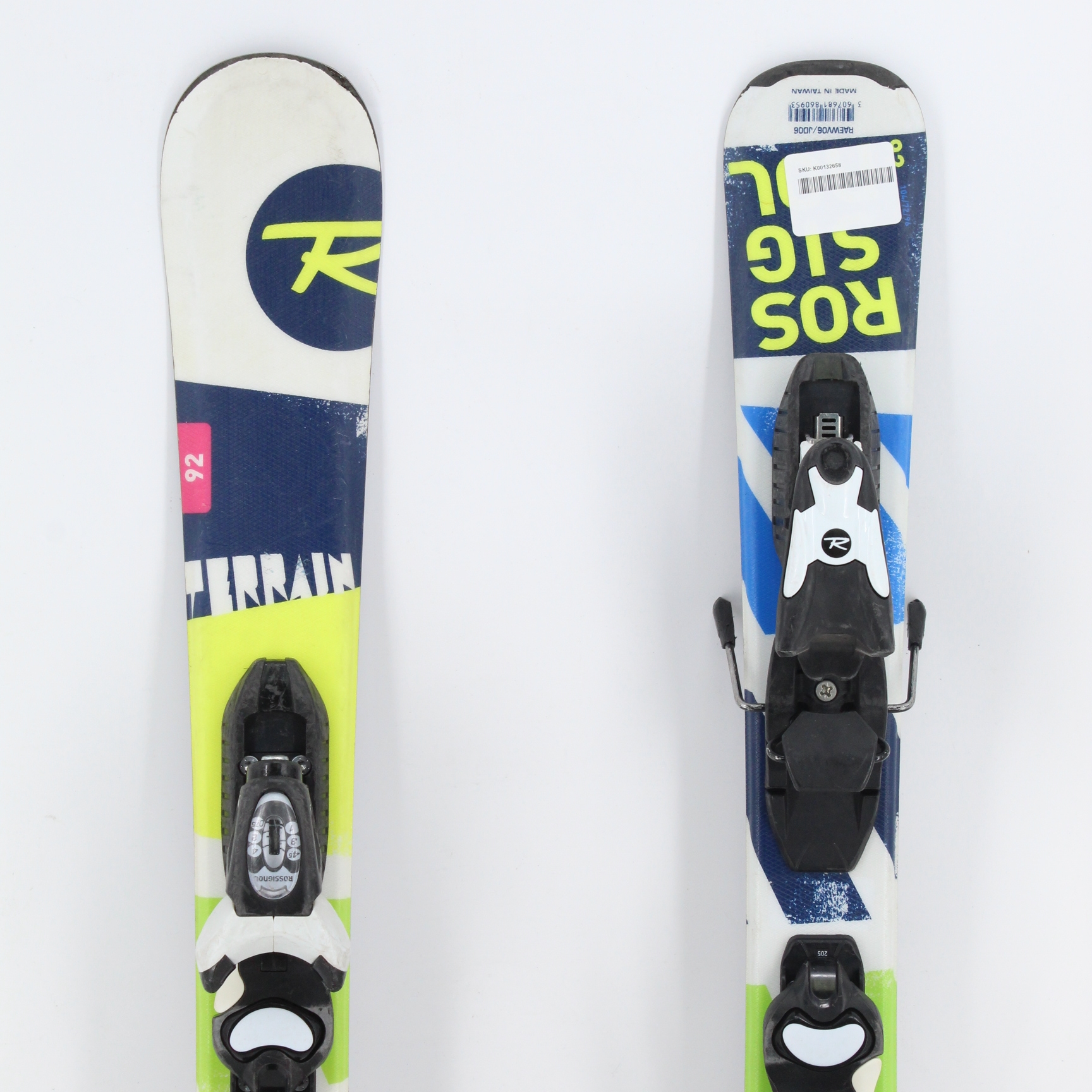 Rossignol Terrain Kids Skis with Bindings - 92 cm Used | eBay