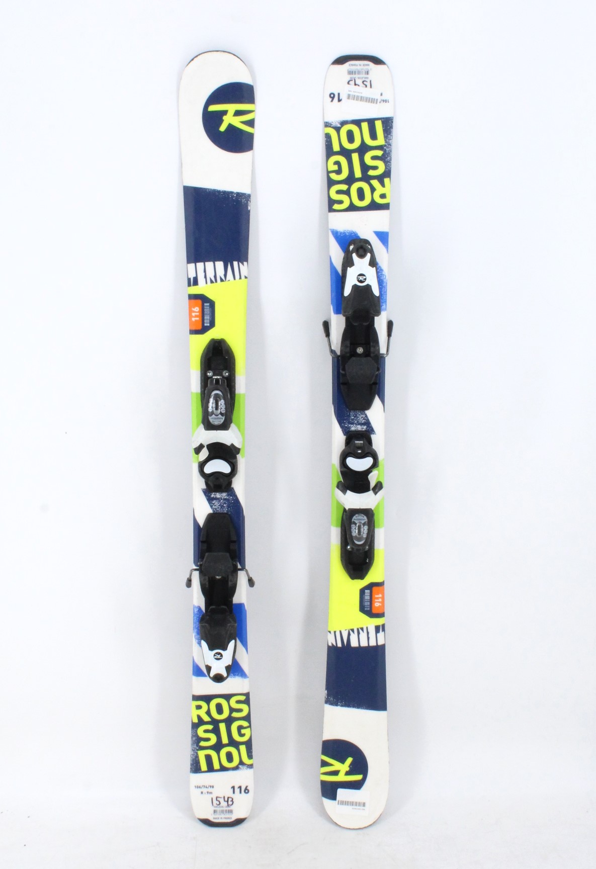 Rossignol Terrain Kids Skis with Bindings - 116 cm Used | eBay