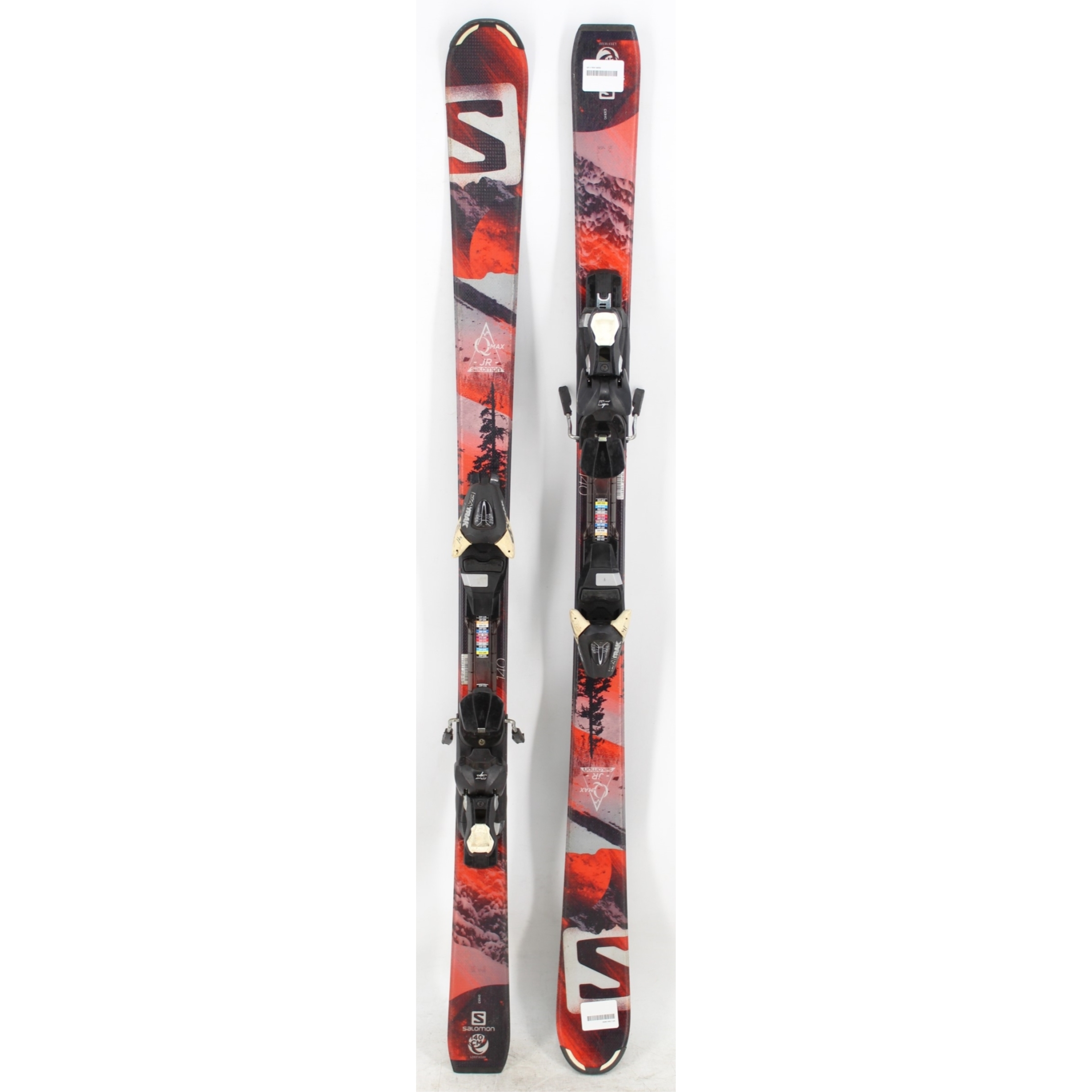 Salomon Q-Max Jr. Skis with Bindings - 140 cm Used | eBay