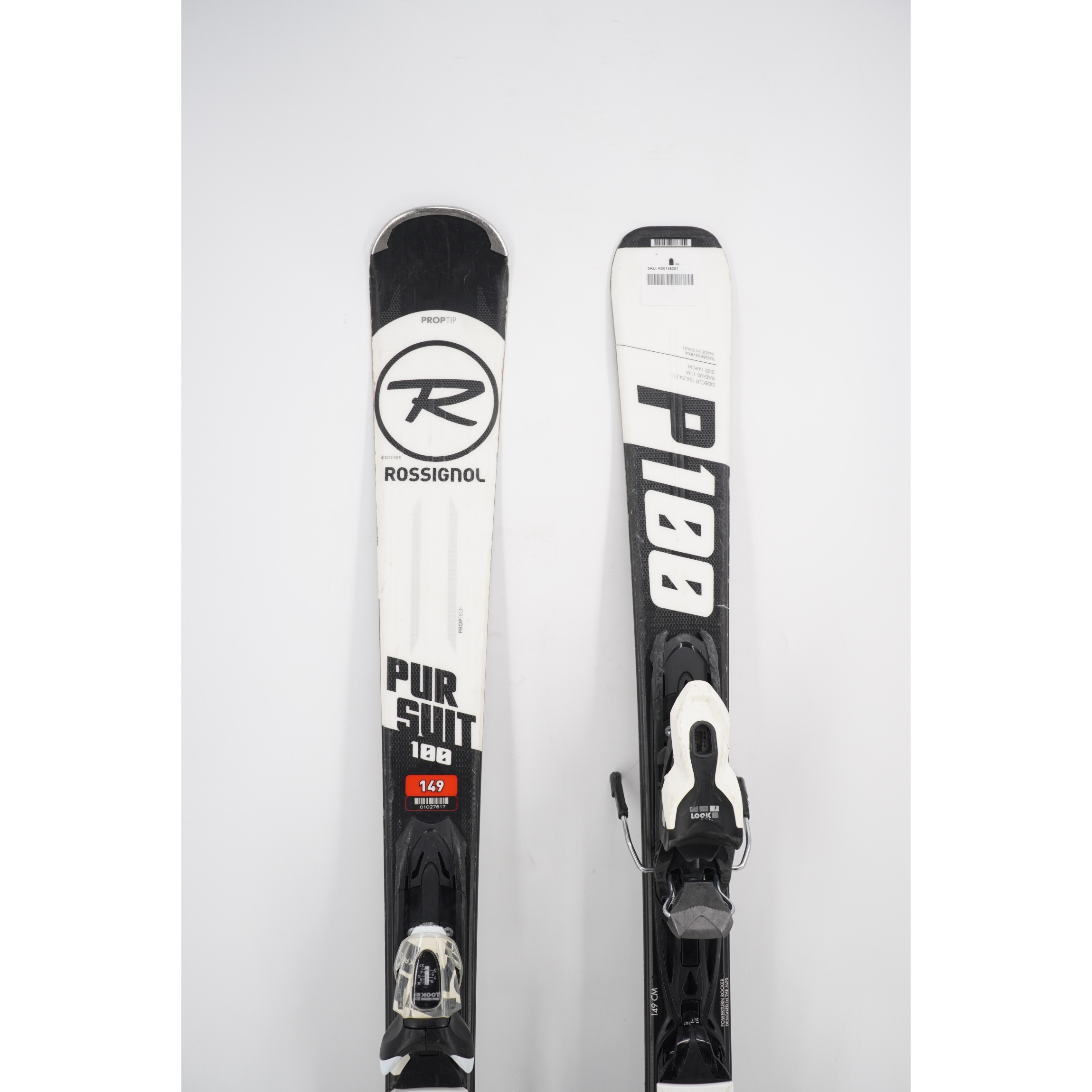 Rossignol Pursuit 100 Adult Skis with Bindings - 149 cm Used | eBay