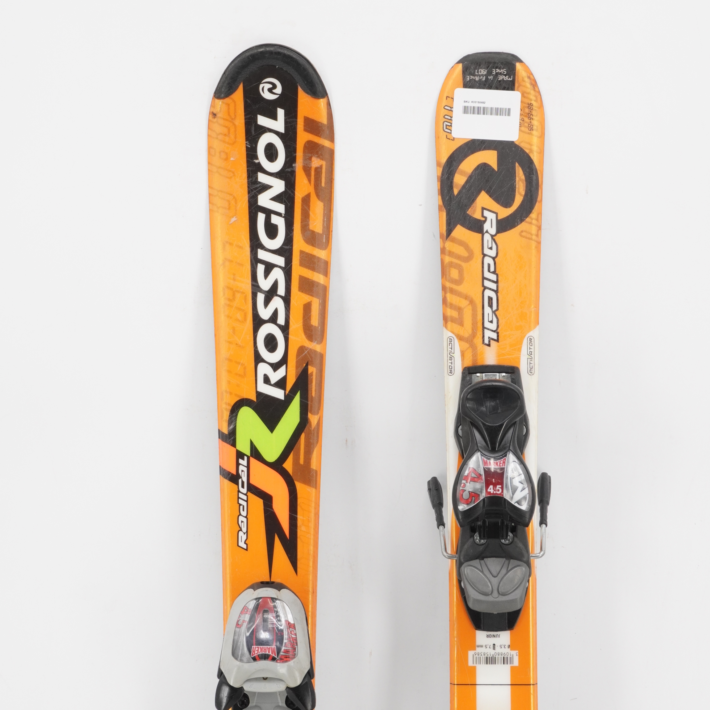 Rossignol Radical Kids Skis with Bindings - 110 cm Used | eBay