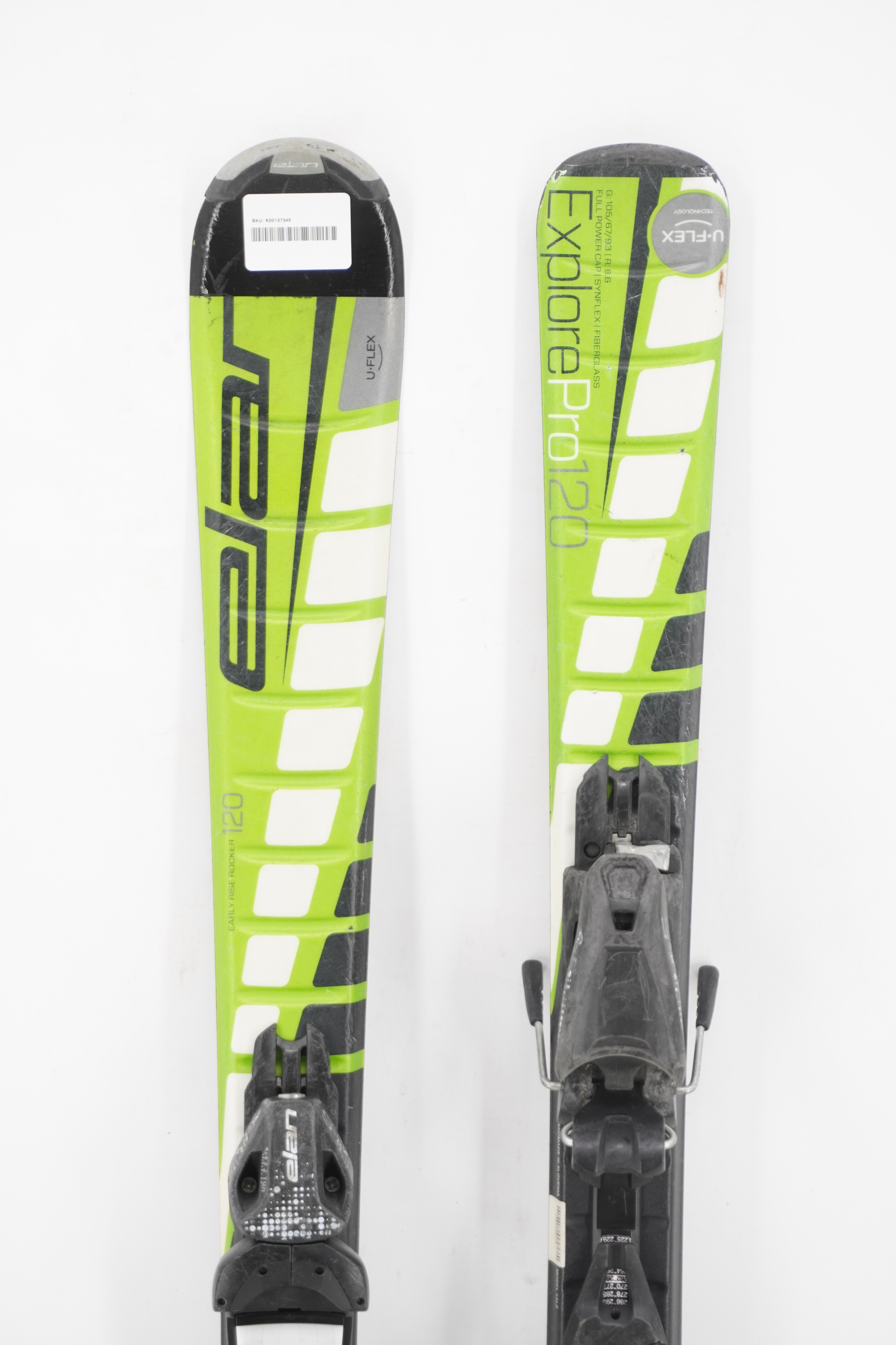Elan Explore Pro Kids Skis with Bindings - 120 cm Used | eBay