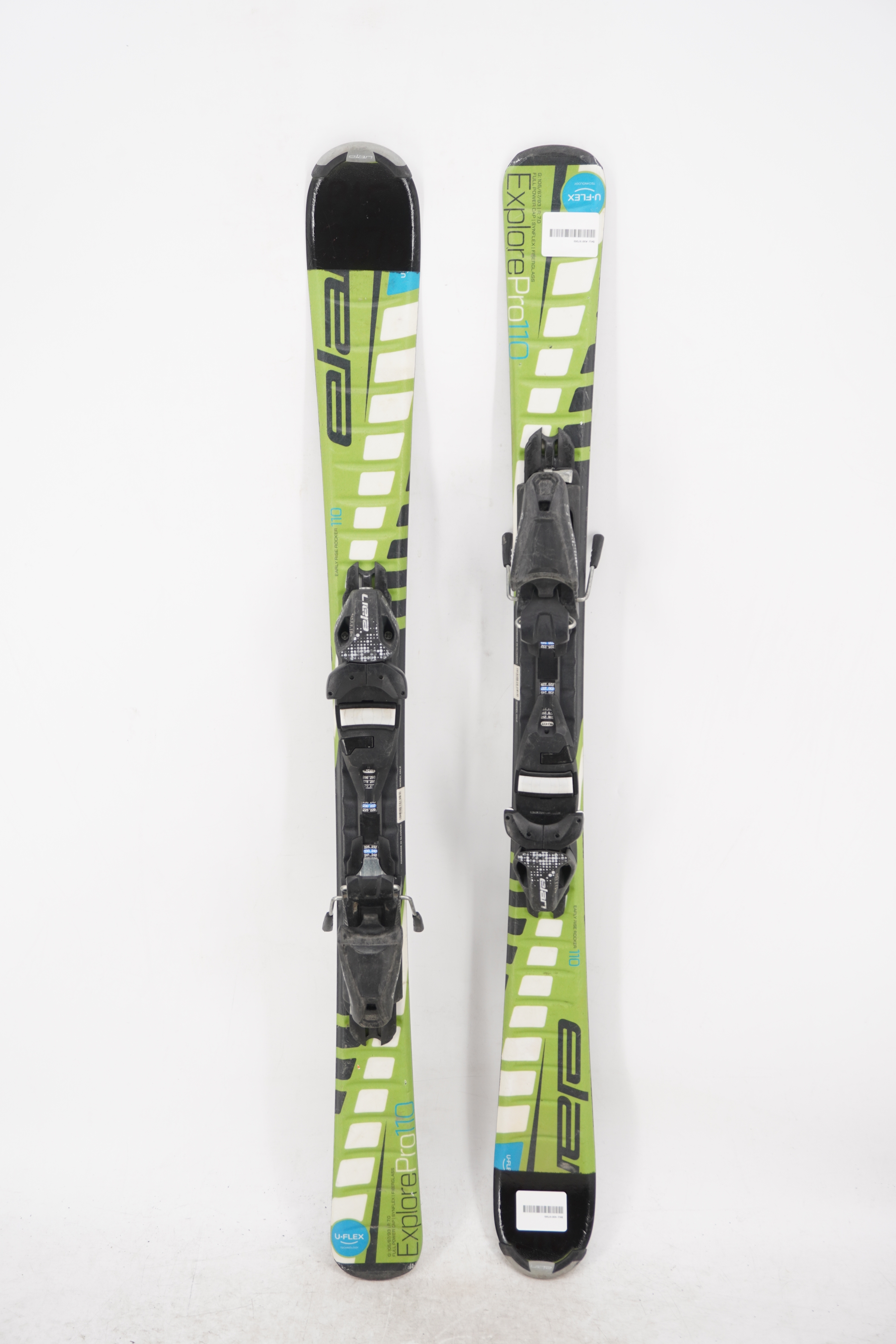 Elan Explore Pro Kids Skis with Bindings - 110 cm Used | eBay