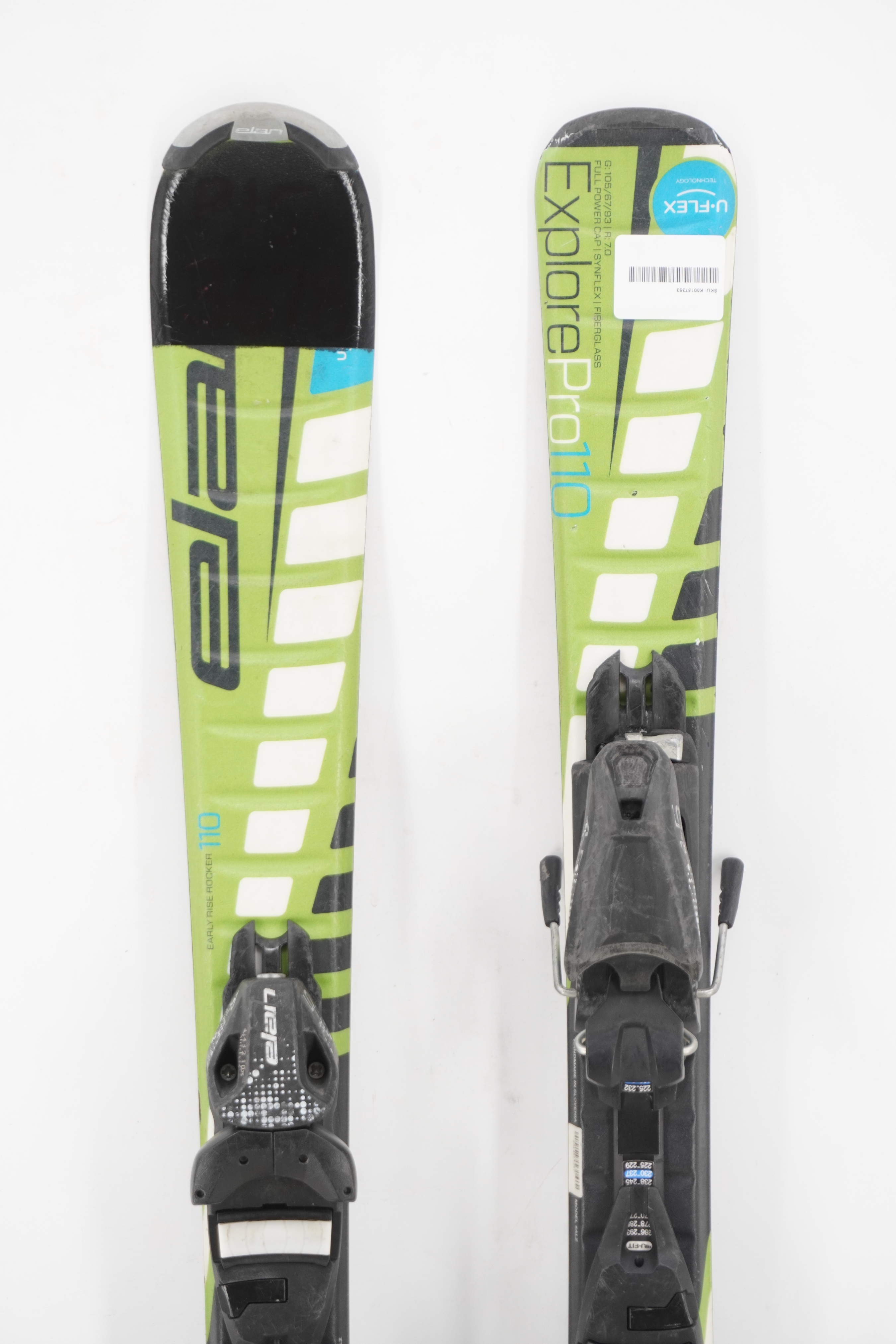 Elan Explore Pro Kids Skis with Bindings - 110 cm Used | eBay
