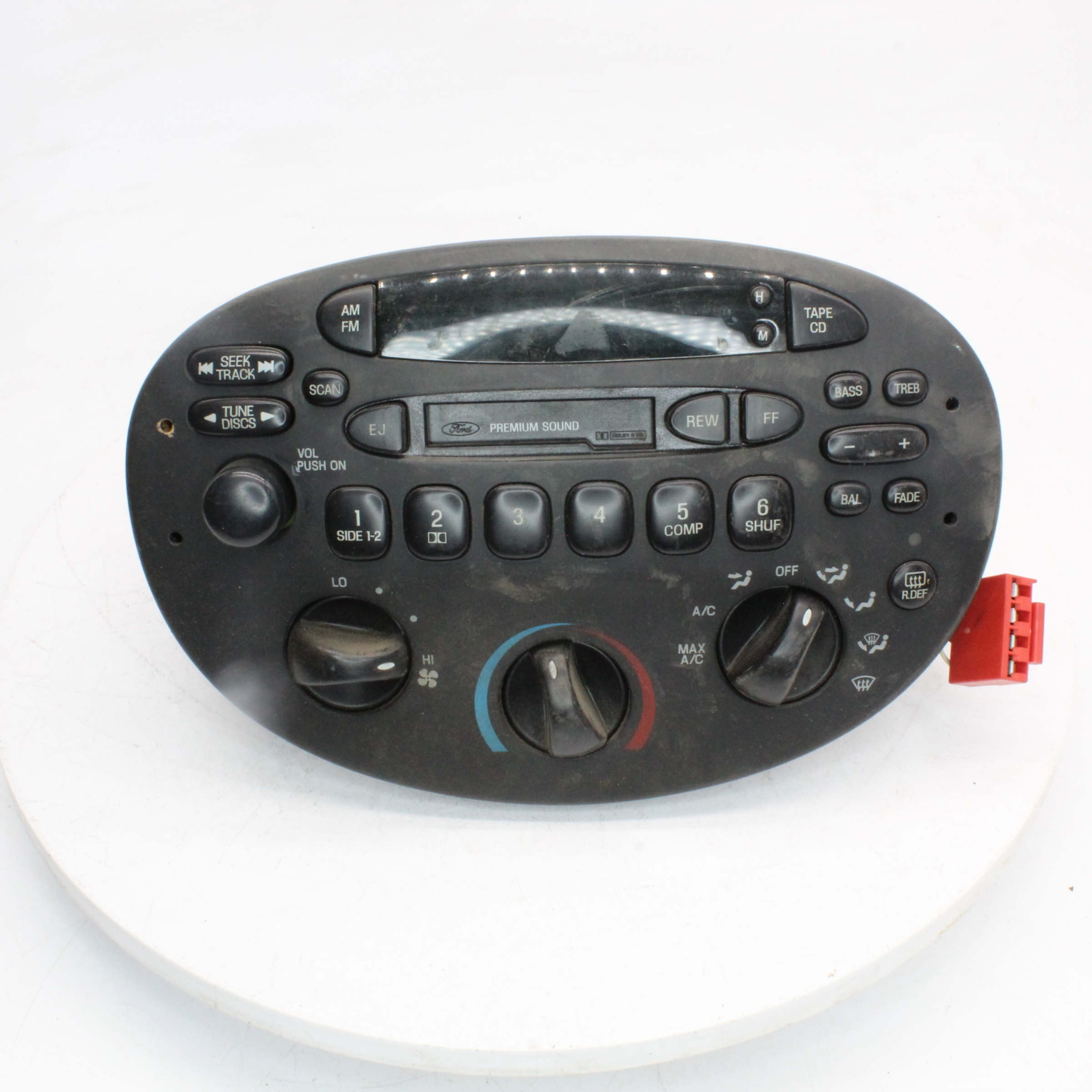 2000 Ford Escort Radio/CD Control Unit Part Number - 638-01192 | eBay