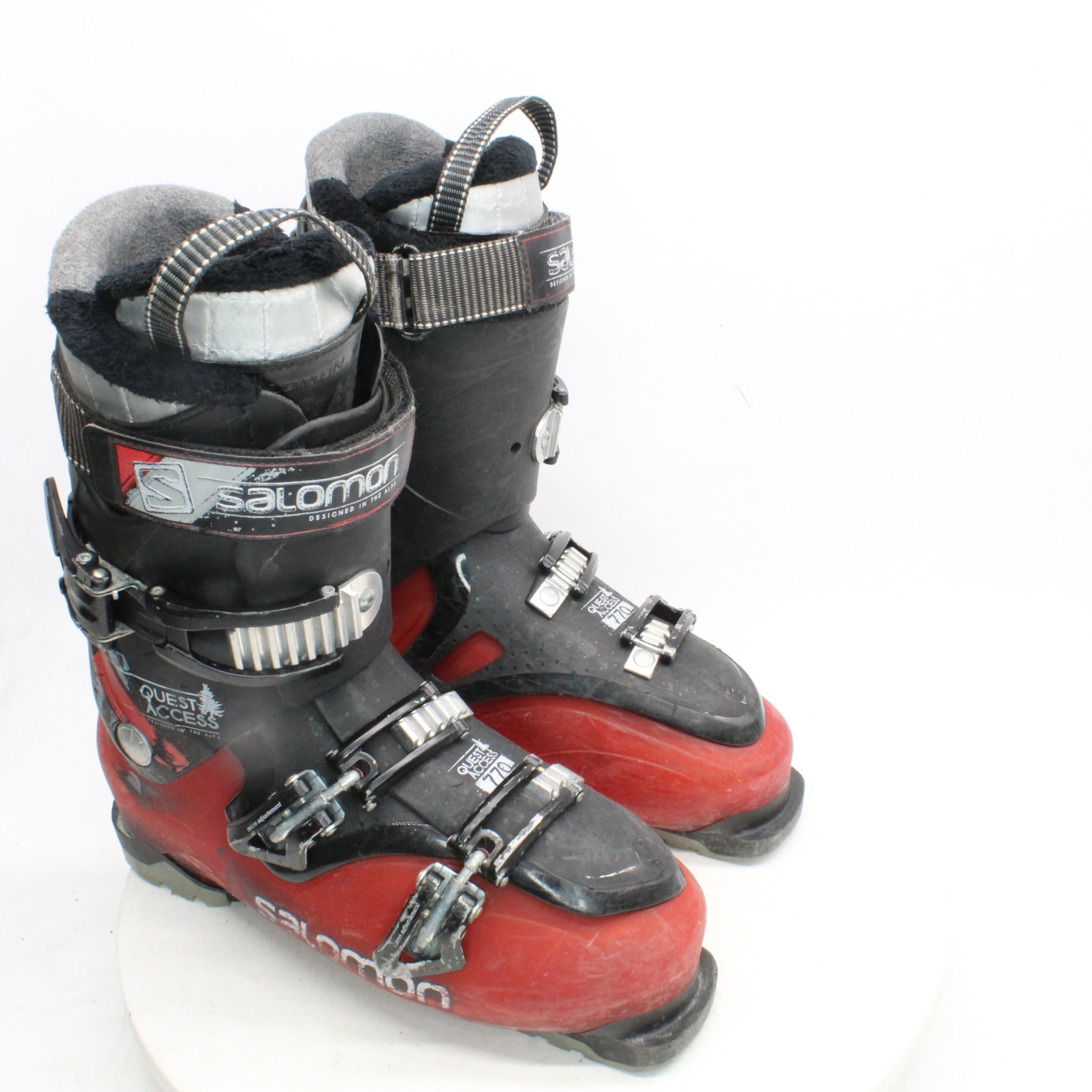 Salomon Quest Access Adult Ski Boots - Size 10.5 / Mondo 28.5 Used