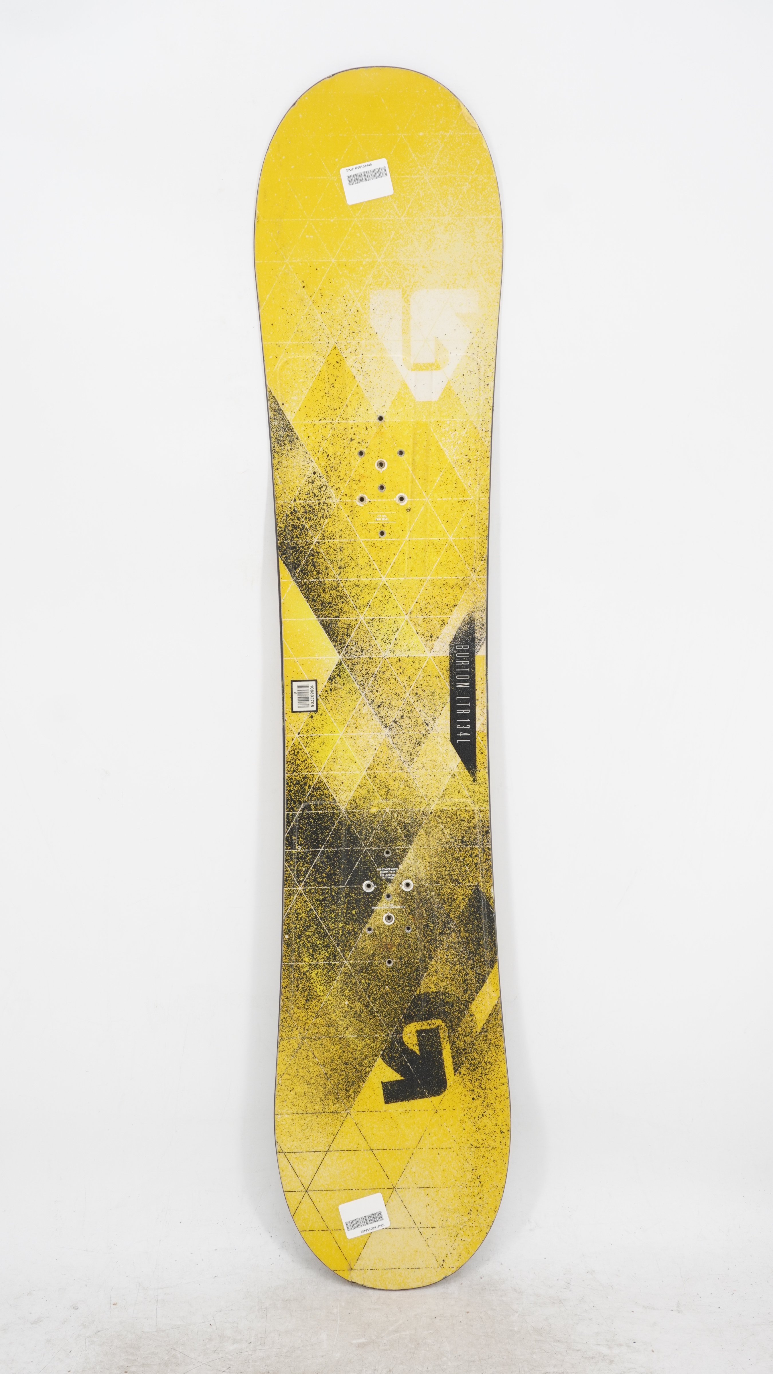 Burton LTR Geometric Splatter Snowboard - 134L cm Used | eBay