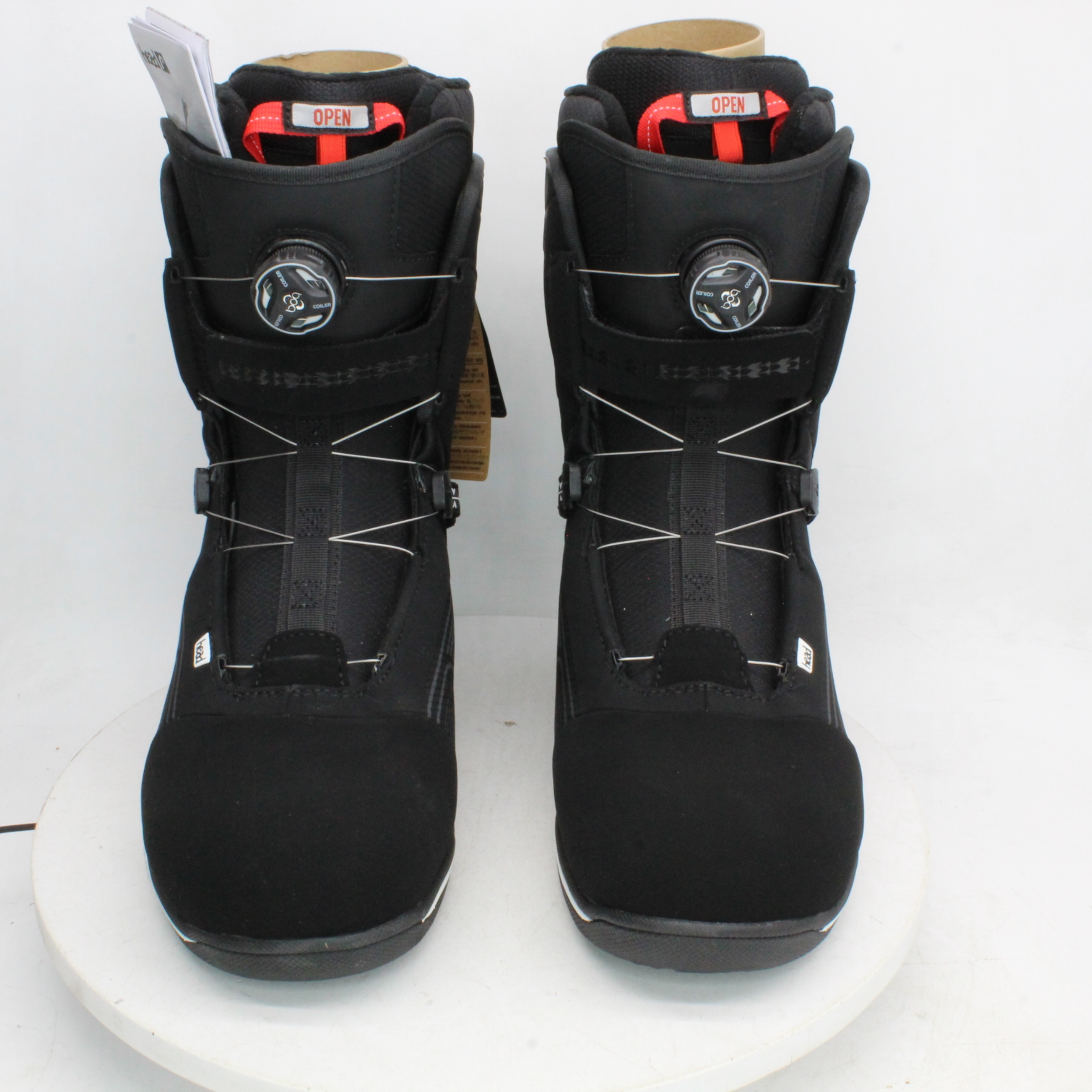 Head Three BOA Black Adult Snowboard Boots - Size 12 / Mondo 30