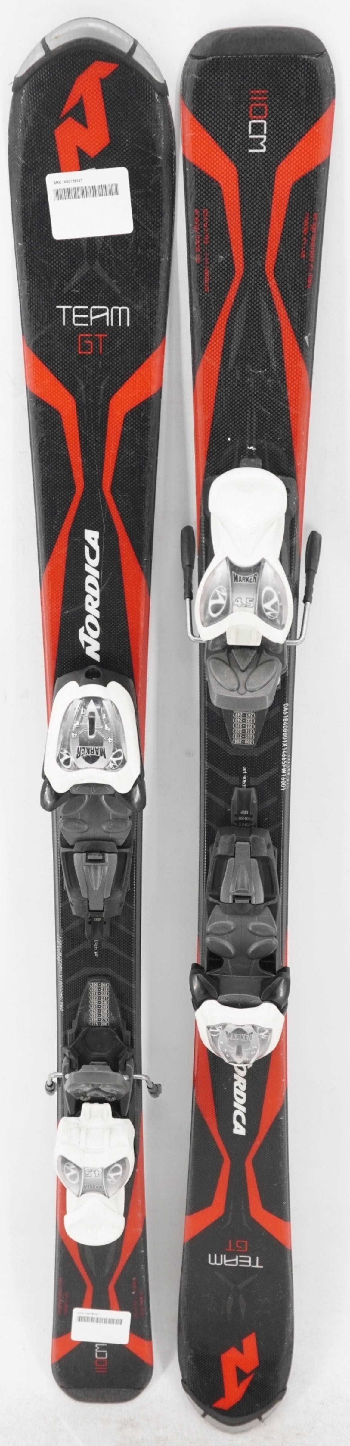 Nordica Team GT Kids Skis with Bindings - 110 cm Used | eBay