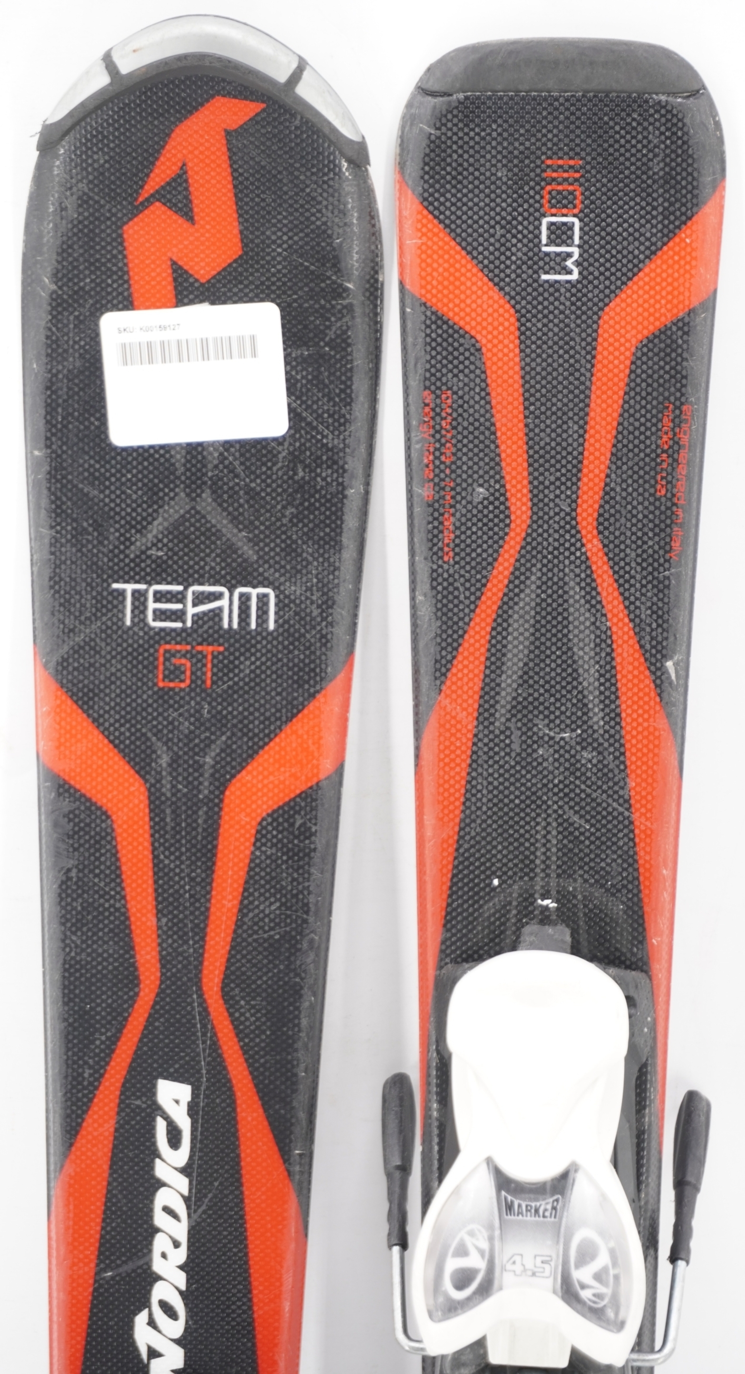 Nordica Team GT Kids Skis with Bindings - 110 cm Used | eBay