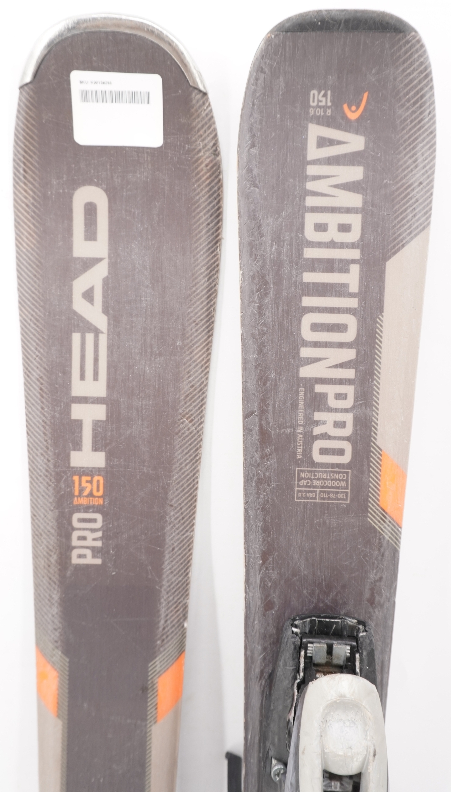 Head Ambition Pro Adult Skis with Bindings - 150 cm Used | eBay
