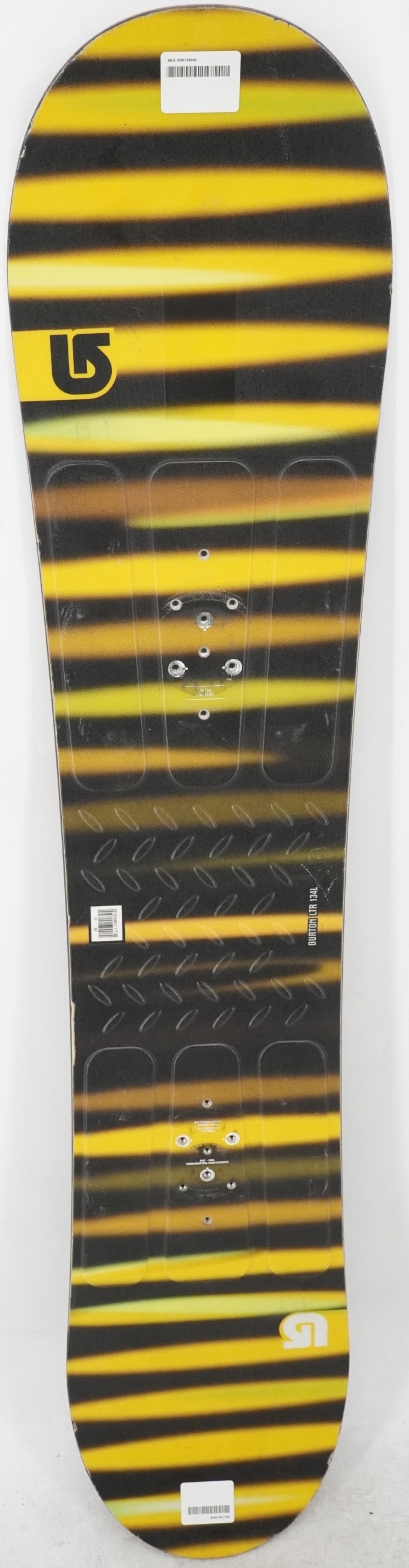 Burton LTR Horizontal Lines Snowboard - 134 cm Used | eBay