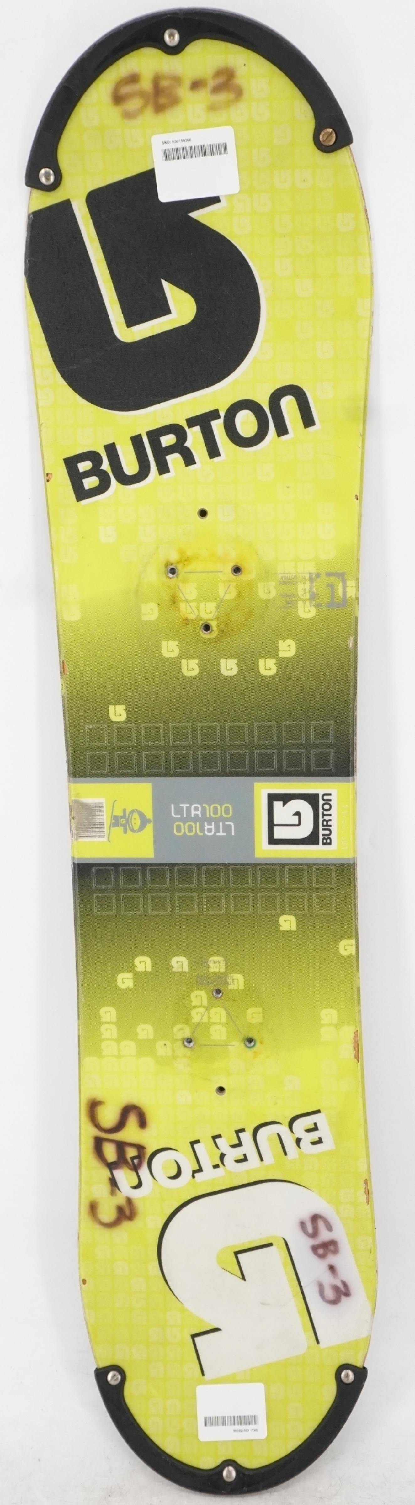 Burton LTR Squares Kids Snowboard - 100 cm Used | eBay