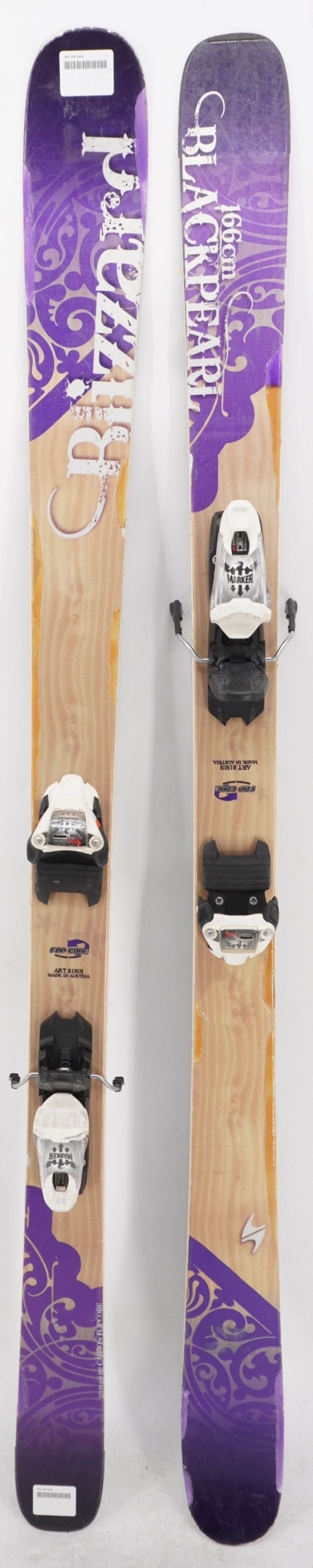 Blizzard Black Pearl 88 Women's Demo Skis with Bindings - 166 cm