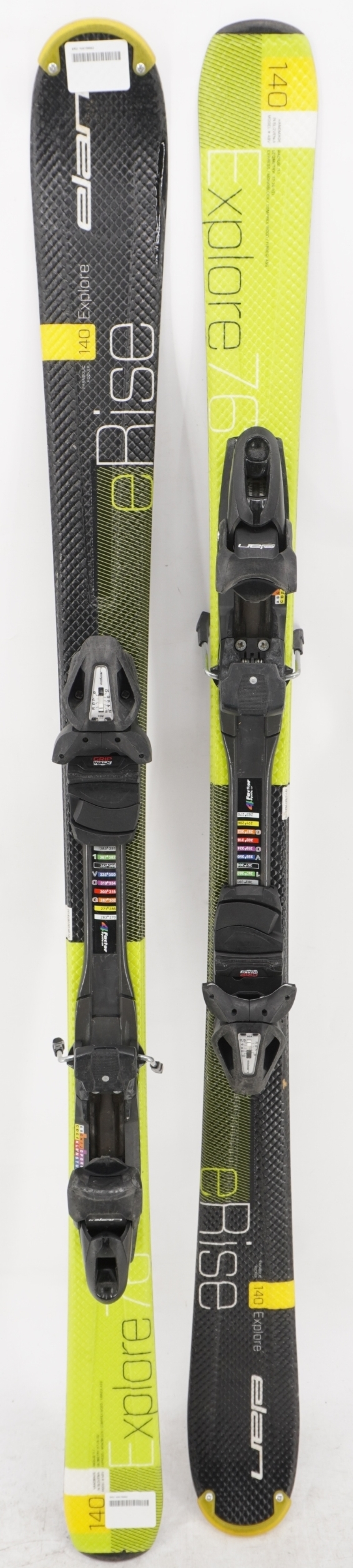 Elan Explore eRise 76 Adult Skis with Bindings - 140 cm Used | eBay