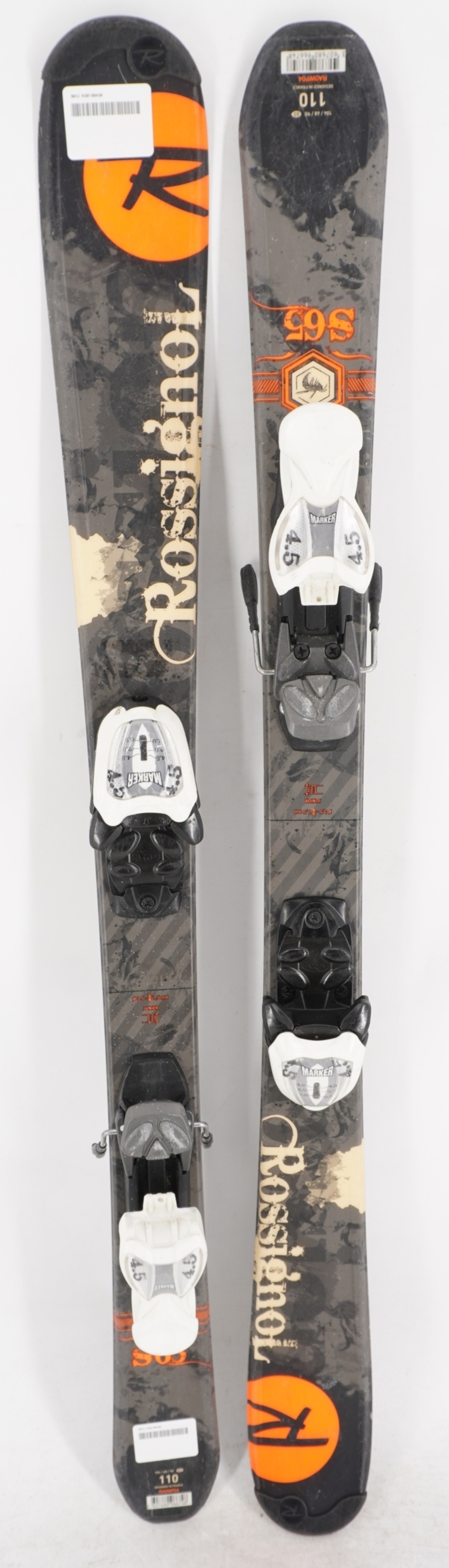 Rossignol S65 Kids Skis with Bindings - 110 cm Used | eBay