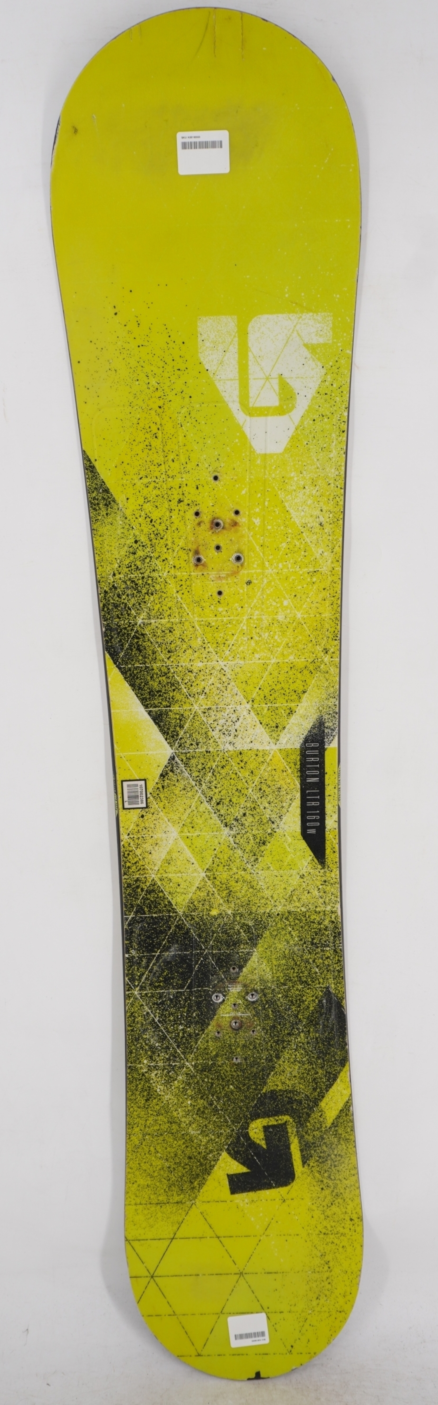 Burton LTR Geometric Splatter Snowboard - 160 cm Wide Used