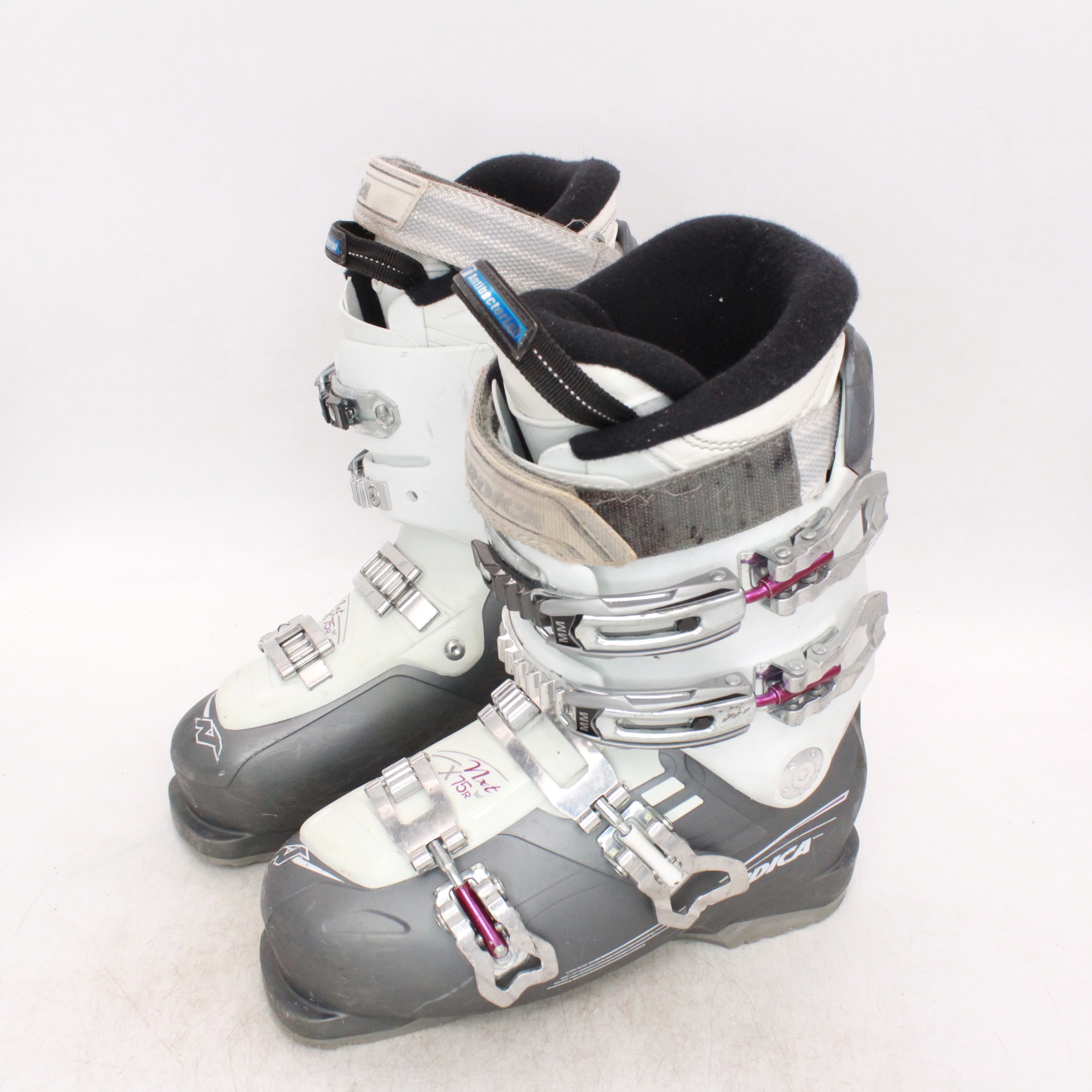 Nordica スキーブーツ 25.5 ホワイト/グレー Nordica NXT X 75R W Women's Ski Boots - Size 5.5 / Mondo 22.5 Used