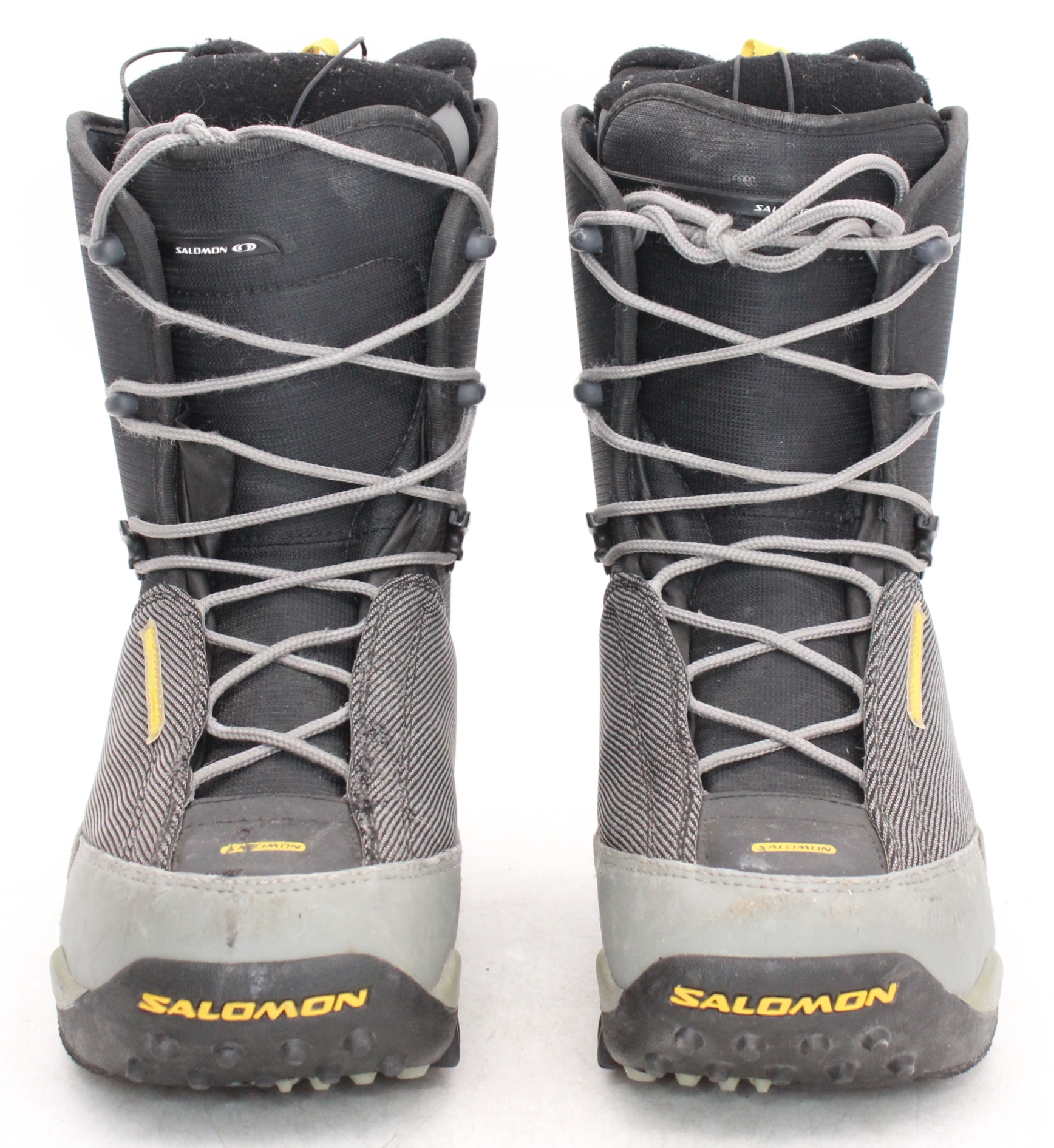 Salomon Thermicfit Snowboard Boots‎ Mens 12 Grey Black Yellow SXYMXBXXO Men | Salomon main image 2